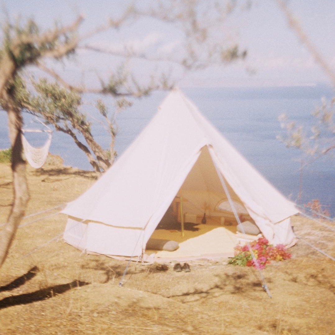 The retreat sanctuary on a mountain in Crete